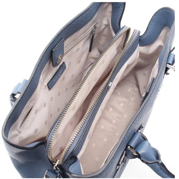 Kate Spade Slate Blue Crossbody Bag with Floral Accents - Picture 5 of 11